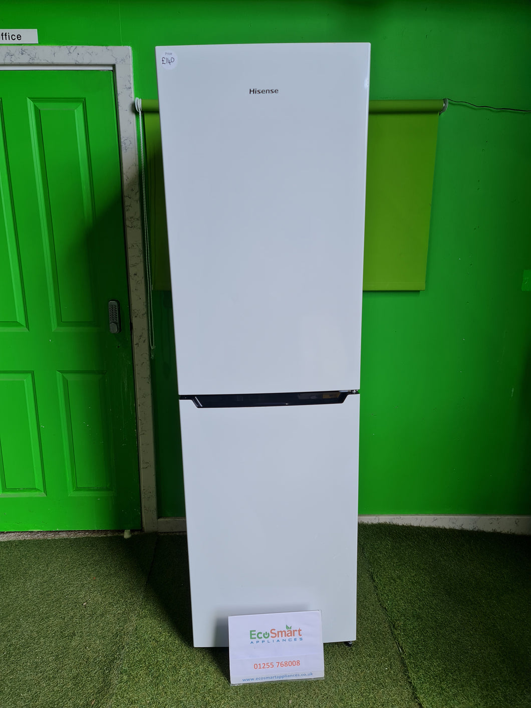 EcoSmart Appliances -
Hisense - 55cm Frostfree Fridge Freezer
Model - RB338N4EW1 - White (1457)