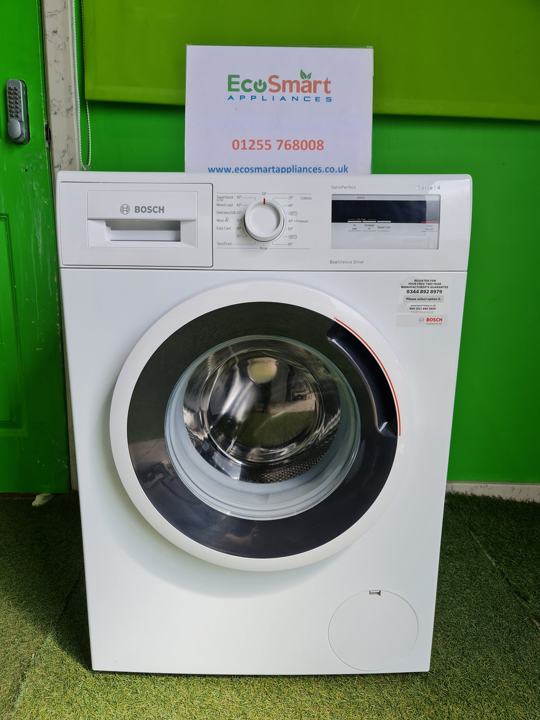 EcoSmart Appliances - Bosch WAN24001GB 7kg 1200rpm Freestanding Washing Machine - White (1462)